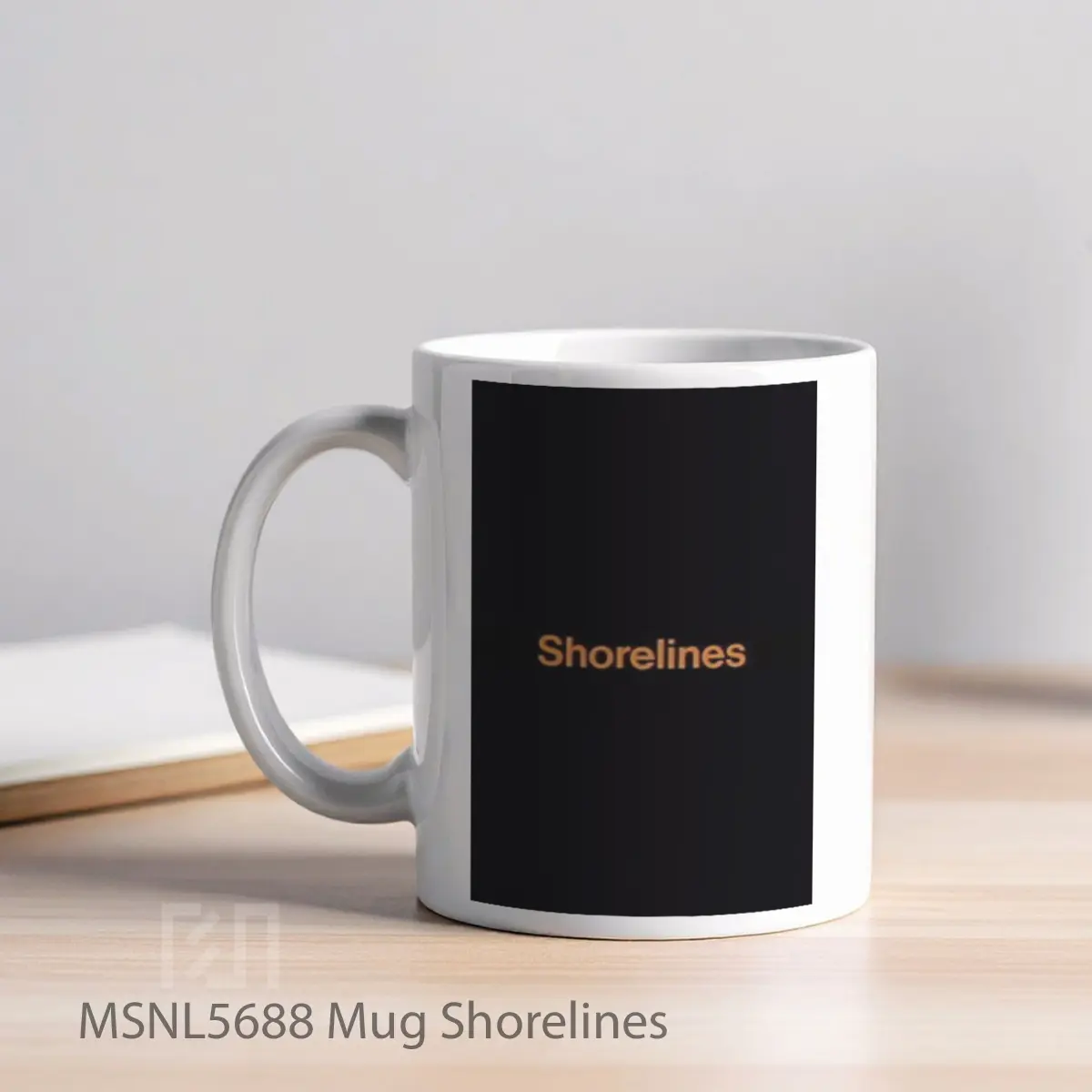 Mug Shorelines Gelas Keramik Tema Film MSNL5688 - Tampak Kiri