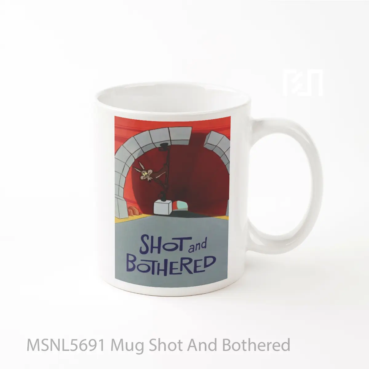 Mug Shot And Bothered Gelas Keramik Tema Film MSNL5691