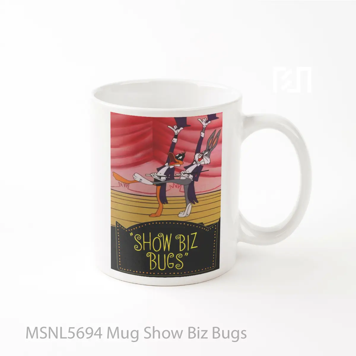 Mug Show Biz Bugs Gelas Keramik Tema Film MSNL5694