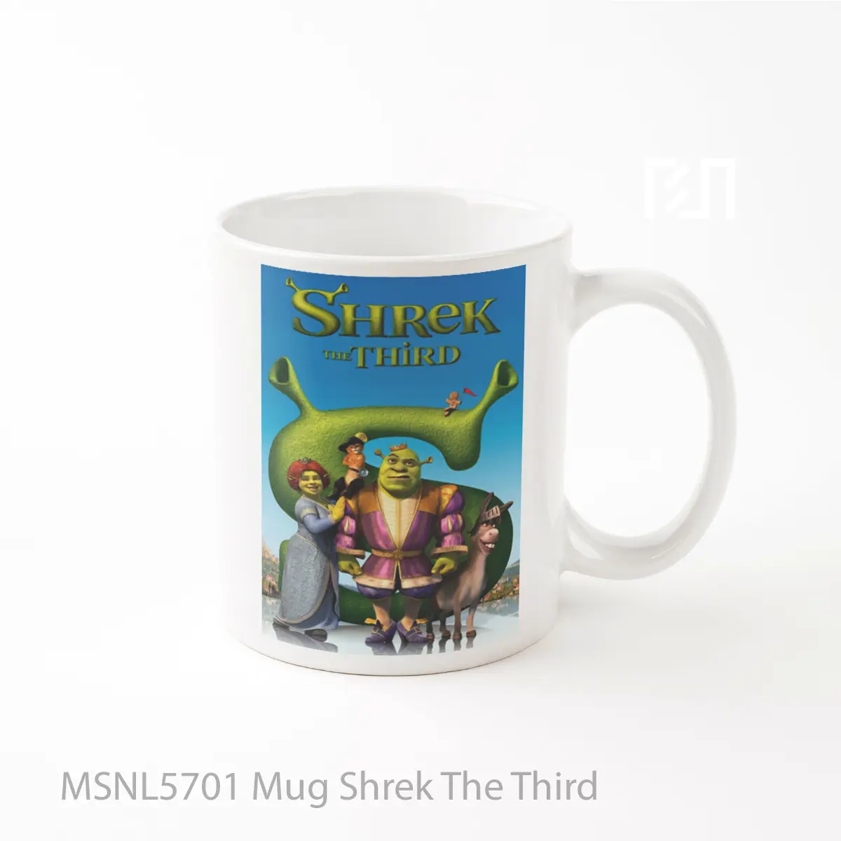 Mug Shrek The Third Gelas Keramik Tema Film MSNL5701