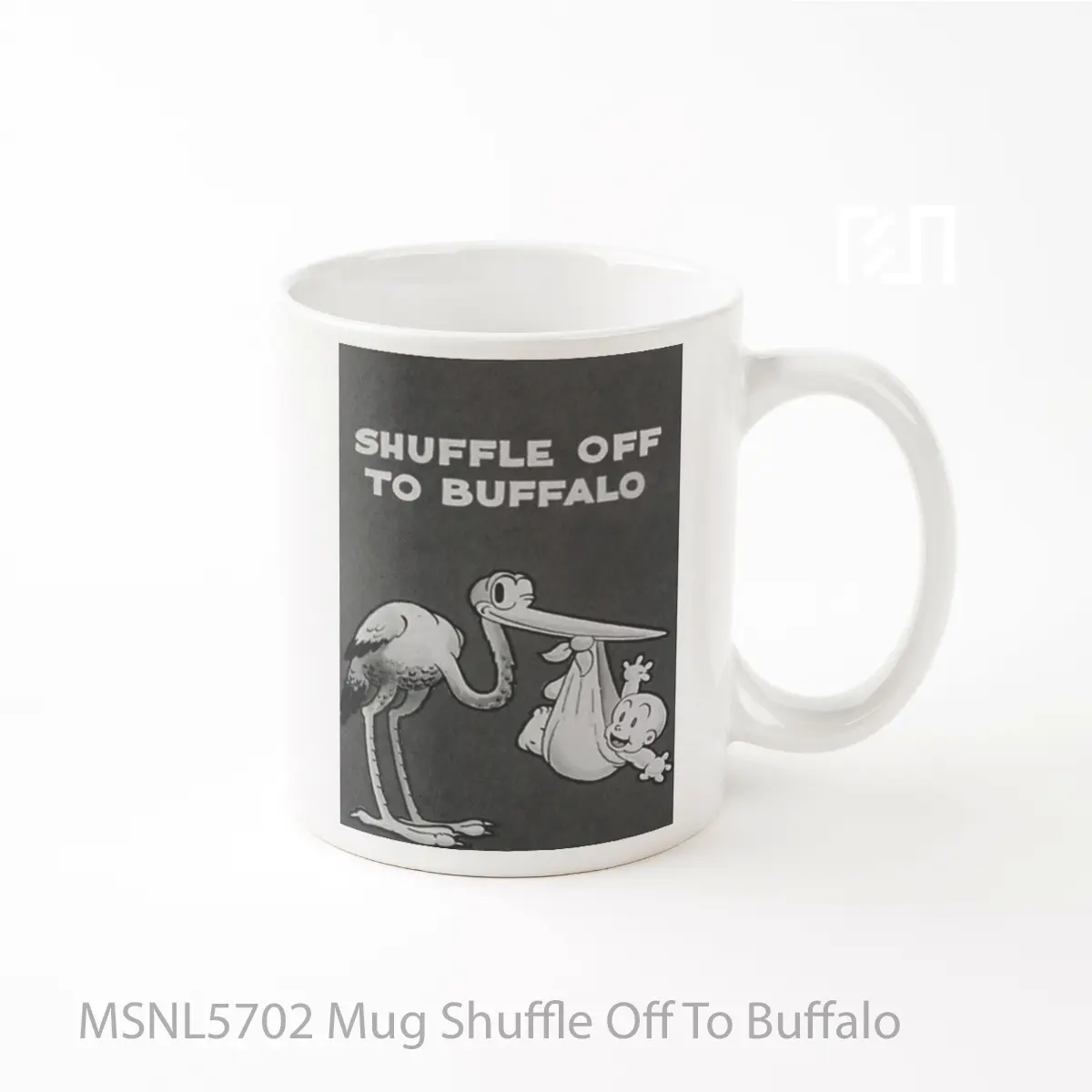 Mug Shuffle Off To Buffalo Gelas Keramik Tema Film MSNL5702