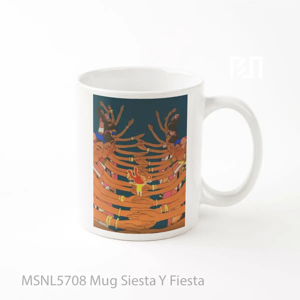 Mug Siesta Y Fiesta Gelas Keramik Tema Film MSNL5708