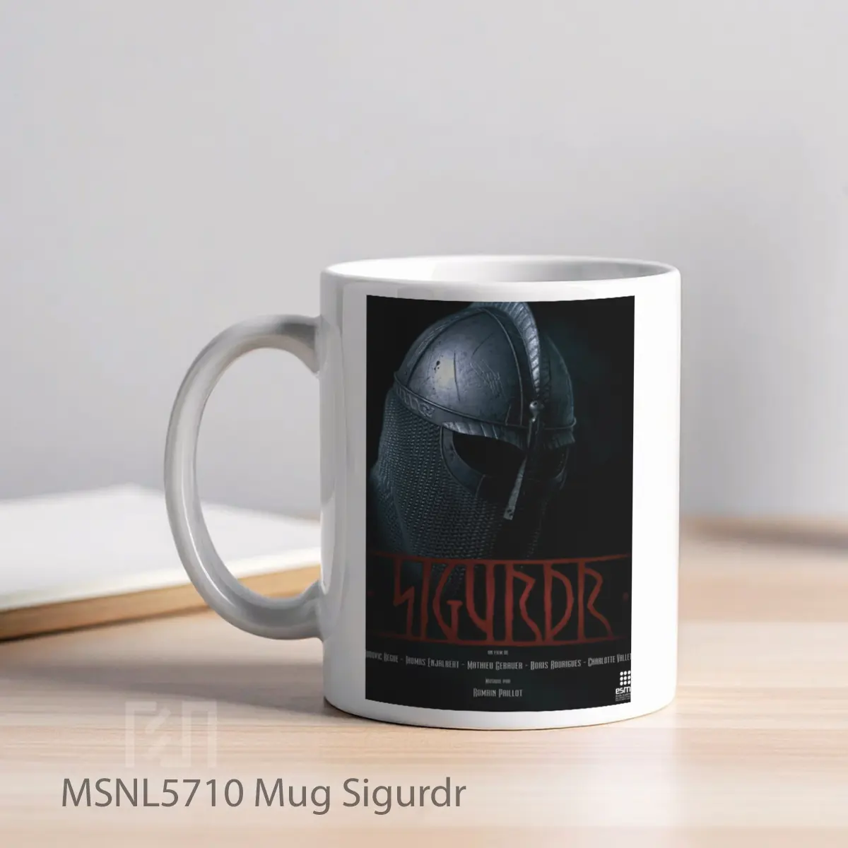 Mug Sigurdr Gelas Keramik Tema Film MSNL5710 - Tampak Kiri