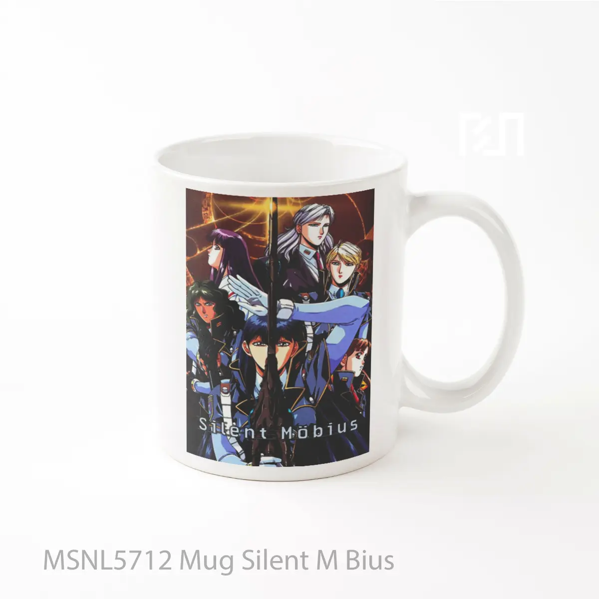 Mug Silent M Bius Gelas Keramik Tema Film MSNL5712