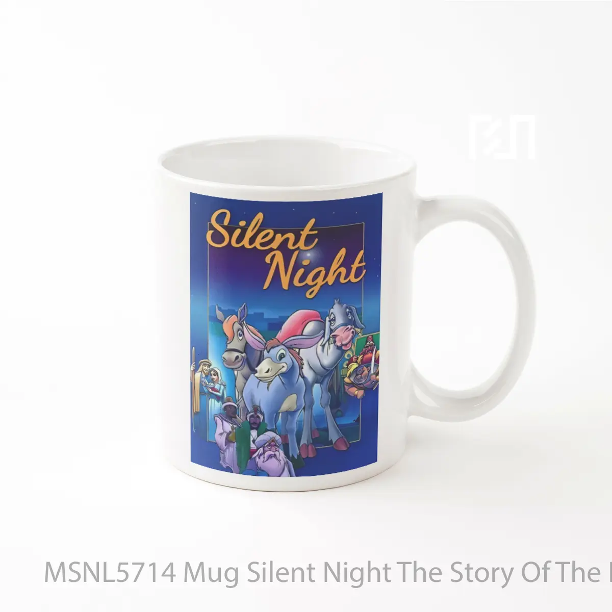 Mug Silent Night The Story Of The First Christmas Gelas Keramik Tema Film MSNL5714