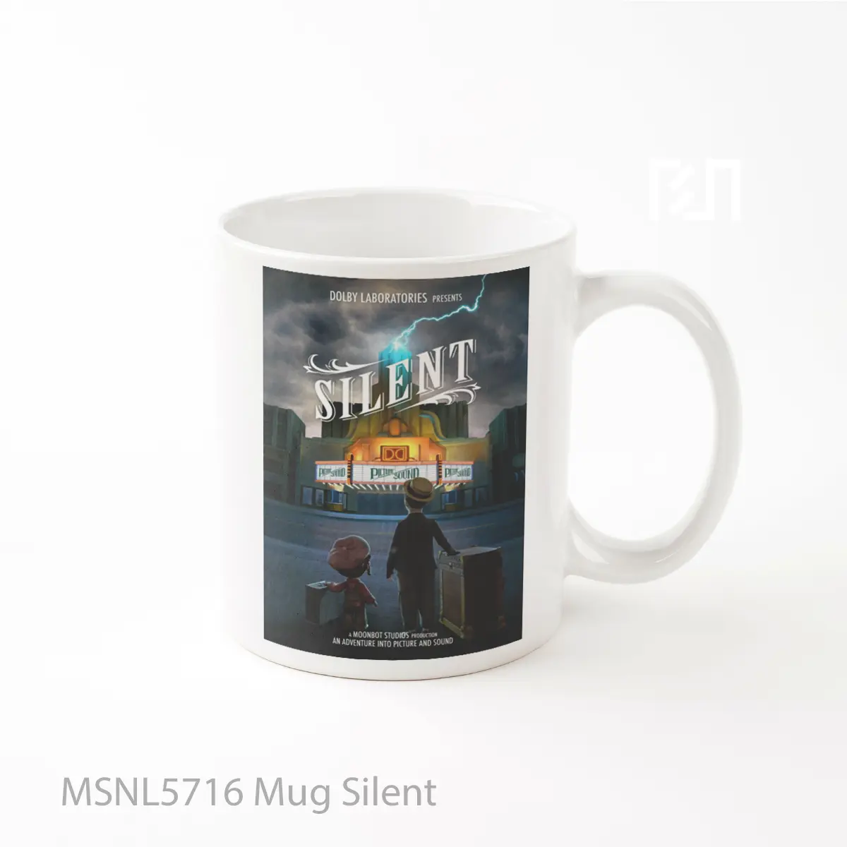Mug Silent Gelas Keramik Tema Film MSNL5716