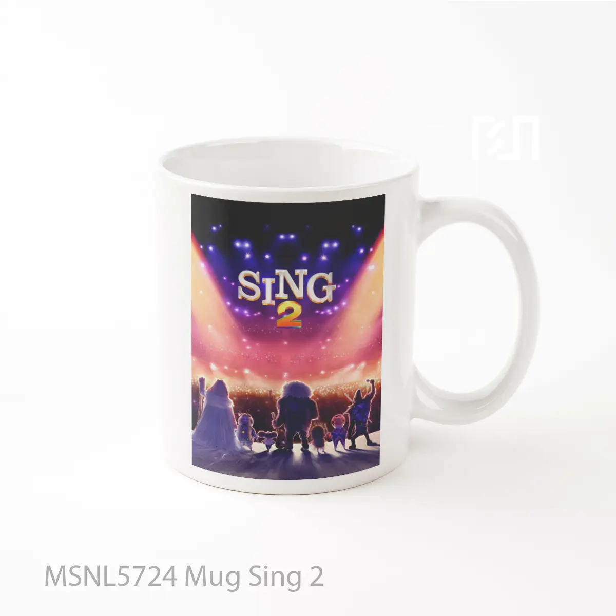 Mug Sing 2 Gelas Keramik Tema Film MSNL5724