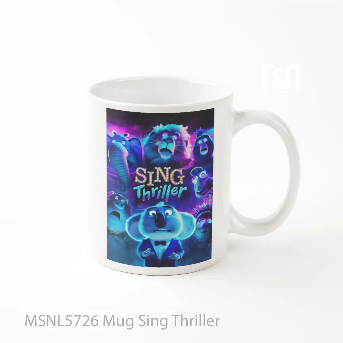 Mug Sing Thriller Gelas Keramik Tema Film MSNL5726
