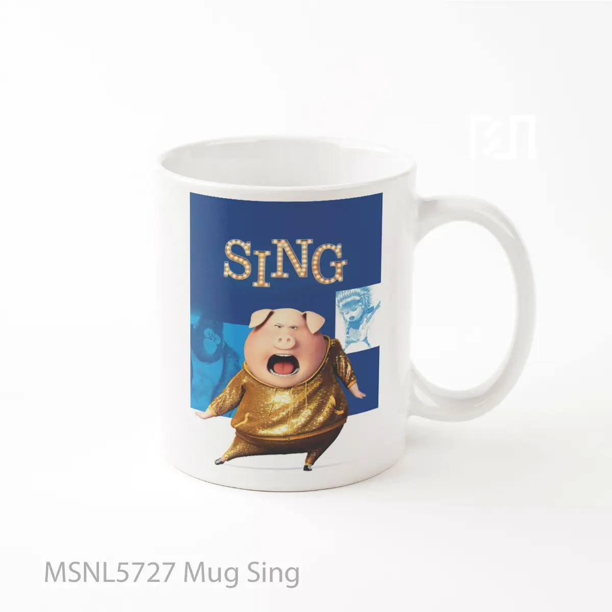 Mug Sing Gelas Keramik Tema Film MSNL5727