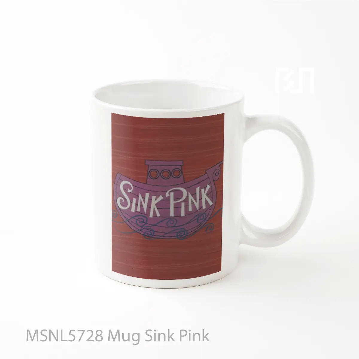 Mug Sink Pink Gelas Keramik Tema Film MSNL5728