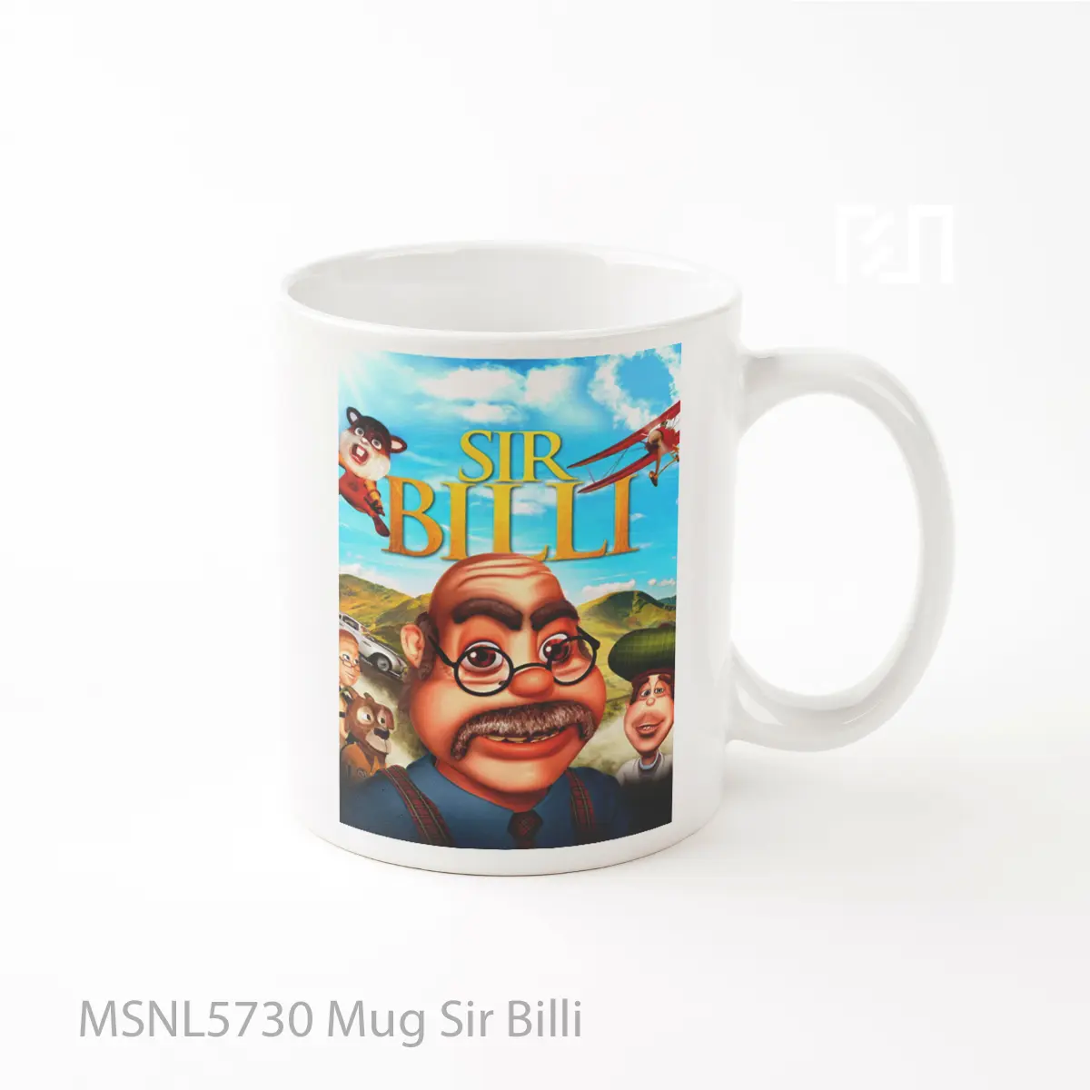 Mug Sir Billi Gelas Keramik Tema Film MSNL5730