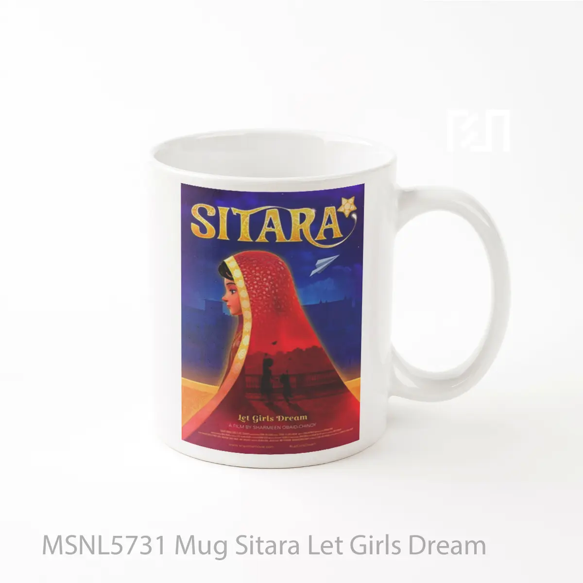 Mug Sitara Let Girls Dream Gelas Keramik Tema Film MSNL5731
