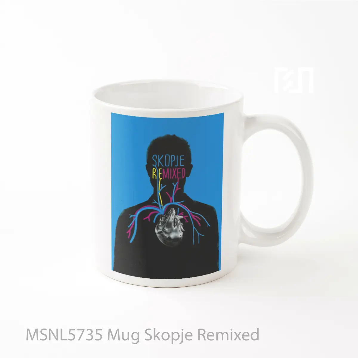 Mug Skopje Remixed Gelas Keramik Tema Film MSNL5735