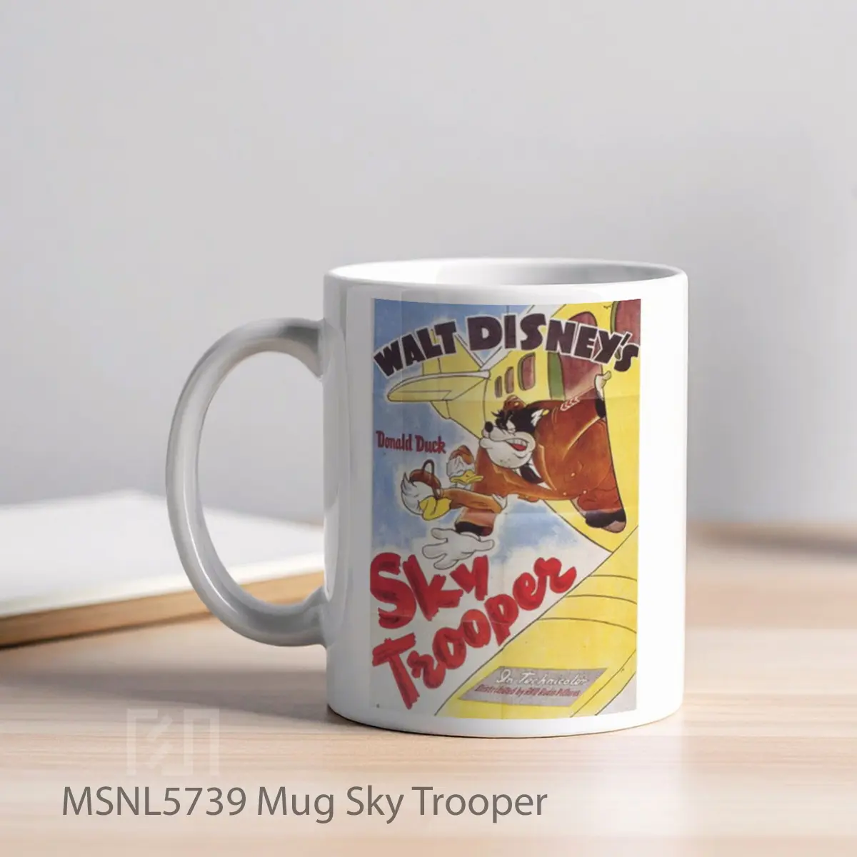 Mug Sky Trooper Gelas Keramik Tema Film MSNL5739 - Tampak Kiri