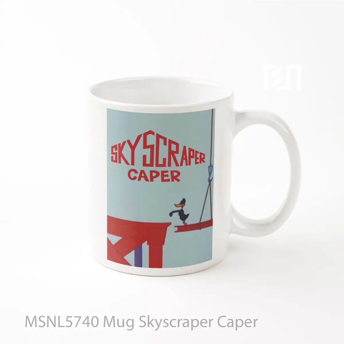 Mug Skyscraper Caper Gelas Keramik Tema Film MSNL5740