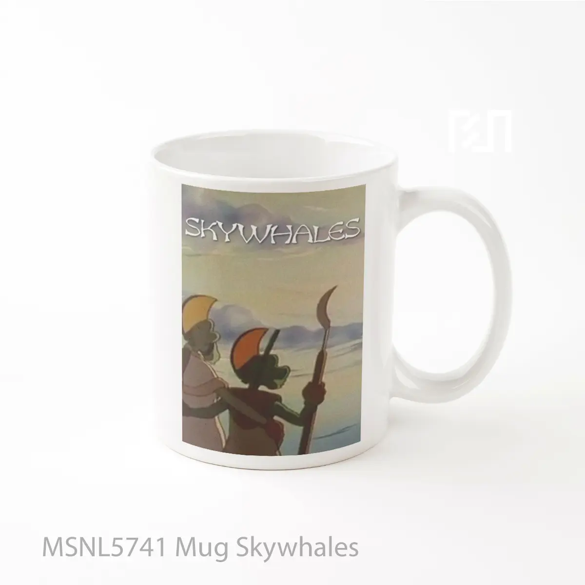 Mug Skywhales Gelas Keramik Tema Film MSNL5741