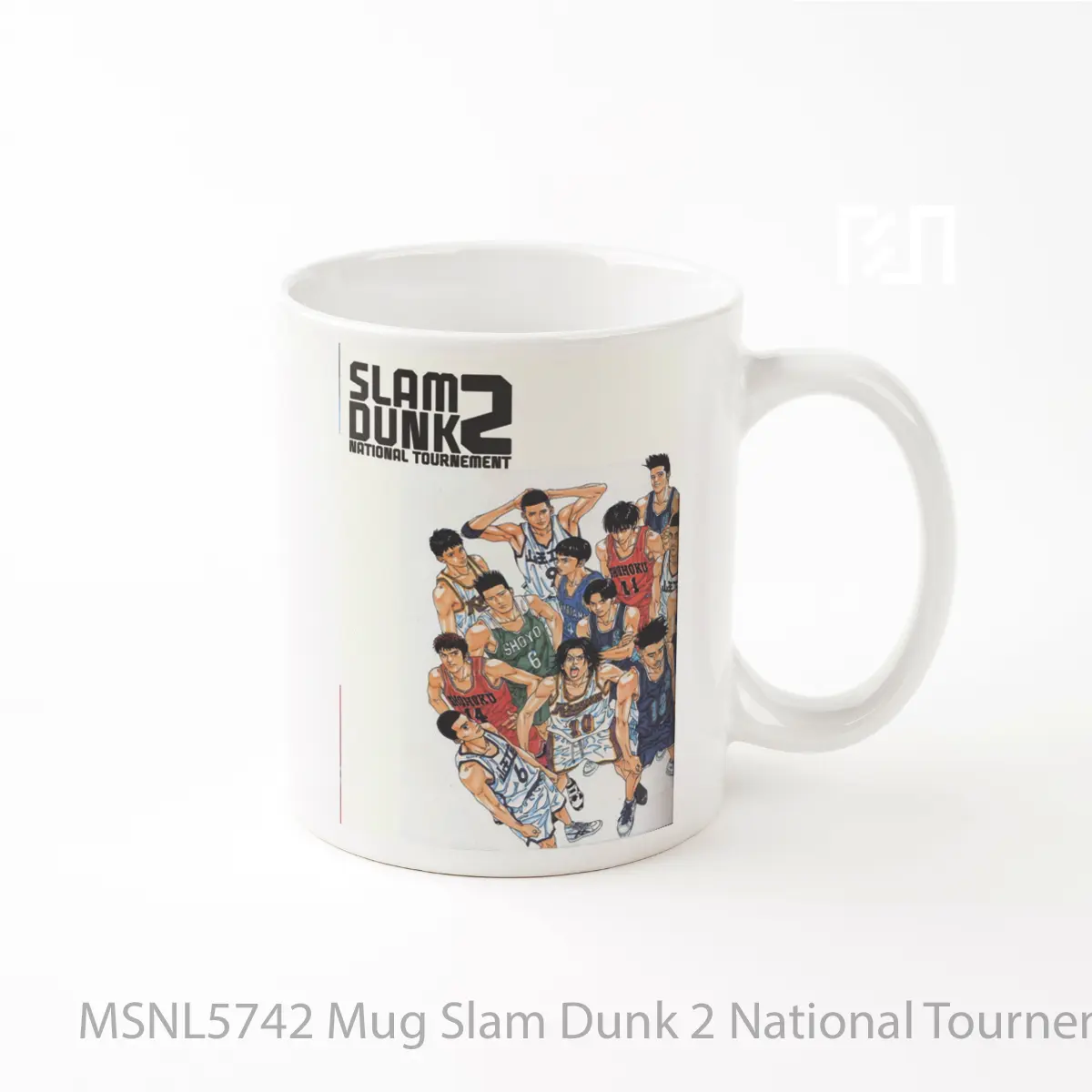 Mug Slam Dunk 2 National Tournement Gelas Keramik Tema Film MSNL5742
