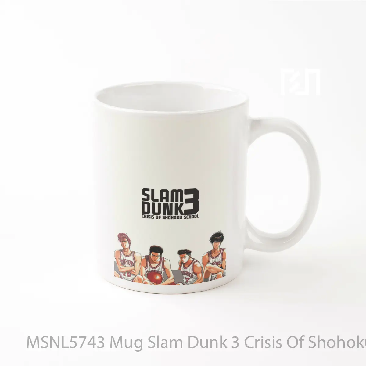 Mug Slam Dunk 3 Crisis Of Shohoku School Gelas Keramik Tema Film MSNL5743