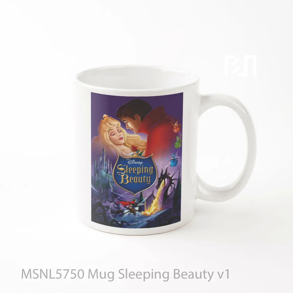 Mug Sleeping Beauty V1 Gelas Keramik Tema Film MSNL5750