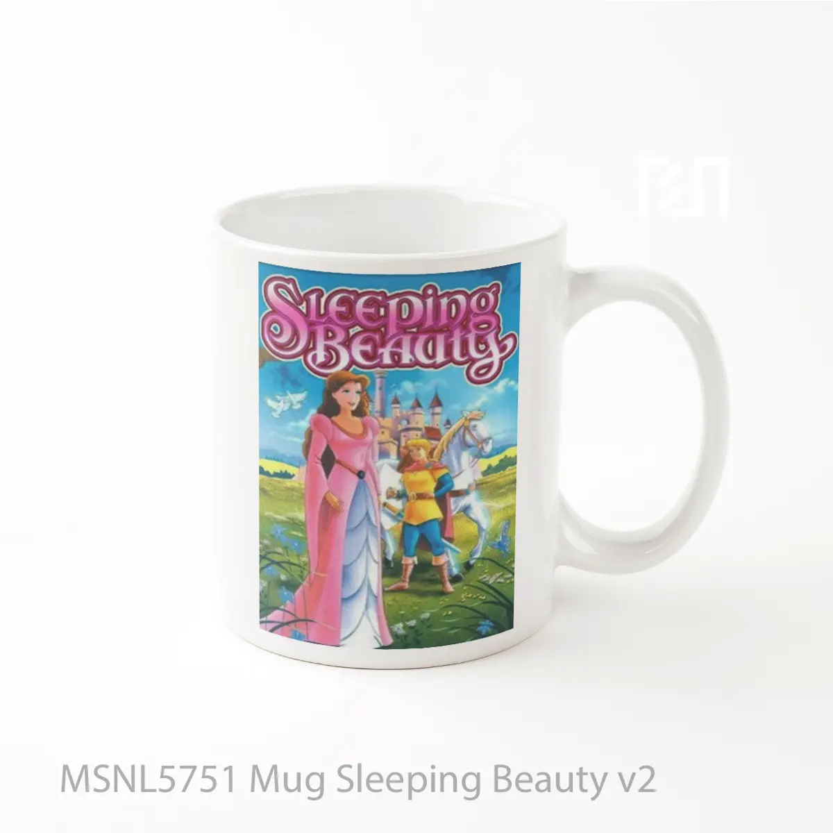Mug Sleeping Beauty V2 Gelas Keramik Tema Film MSNL5751