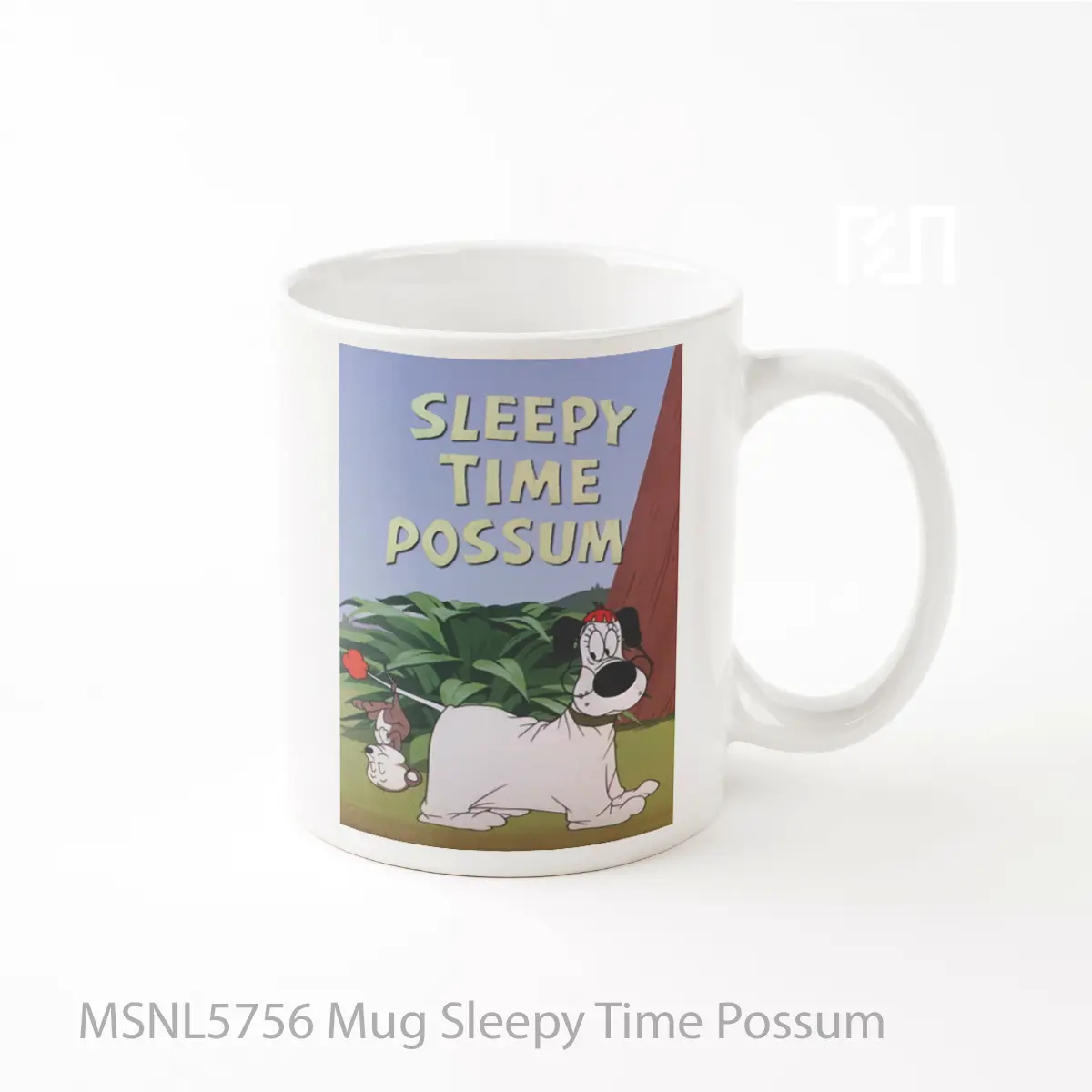 Mug Sleepy Time Possum Gelas Keramik Tema Film MSNL5756