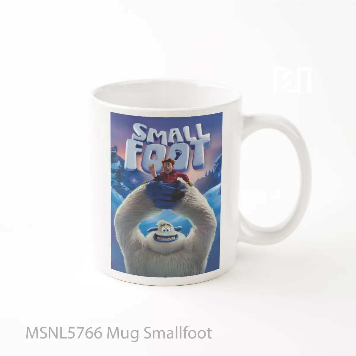 Mug Smallfoot Gelas Keramik Tema Film MSNL5766