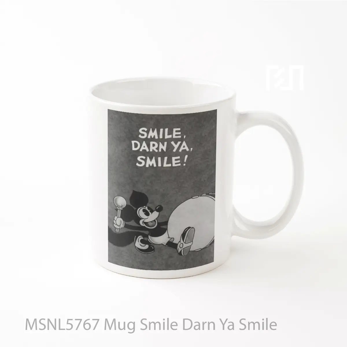 Mug Smile Darn Ya Smile Gelas Keramik Tema Film MSNL5767