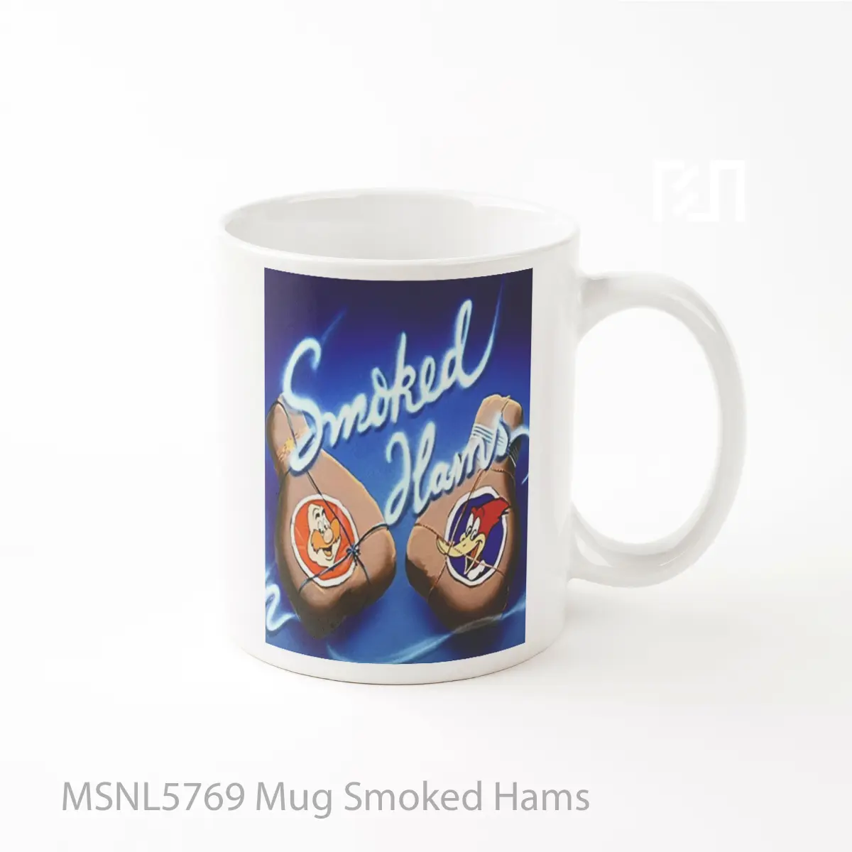 Mug Smoked Hams Gelas Keramik Tema Film MSNL5769
