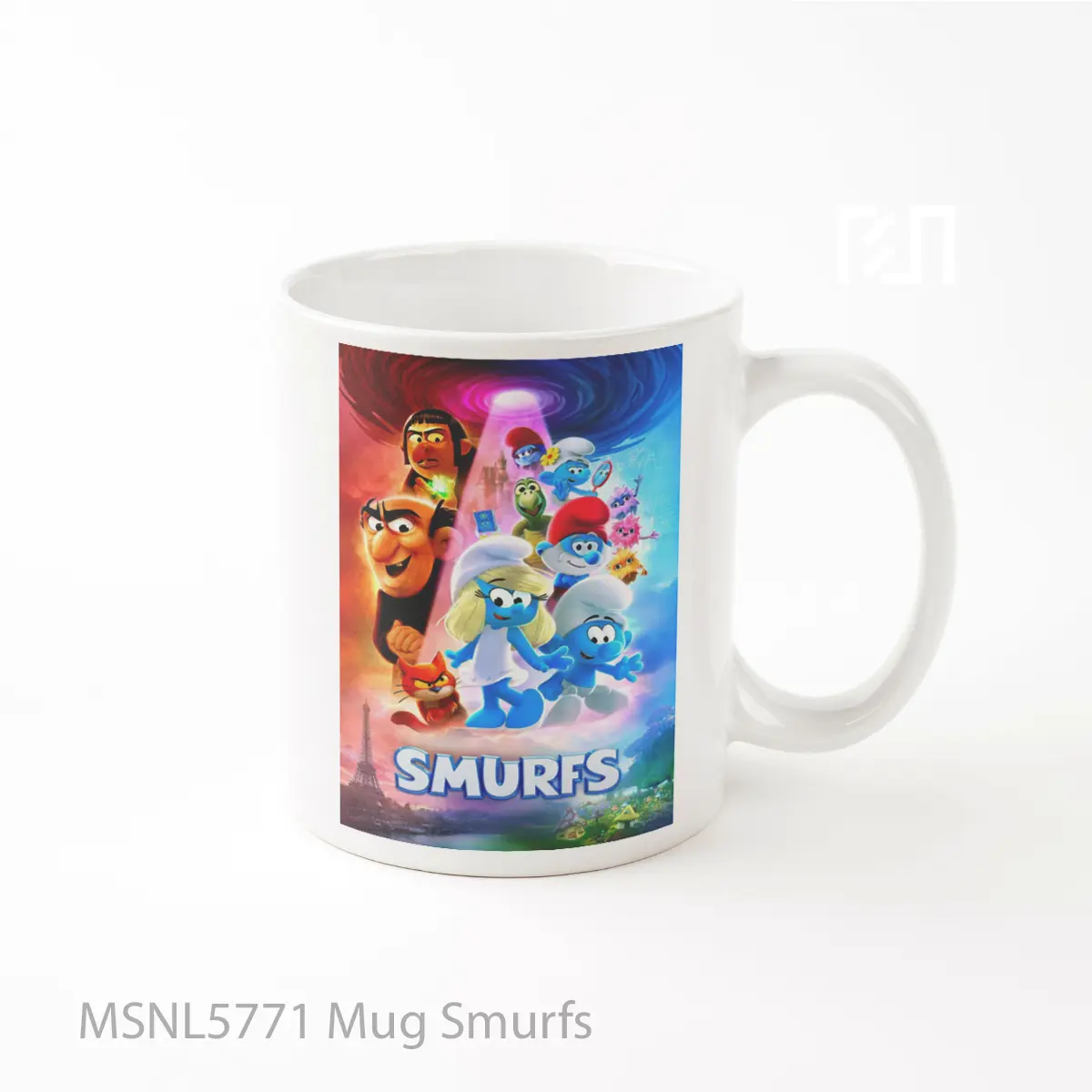 Mug Smurfs Gelas Keramik Tema Film MSNL5771
