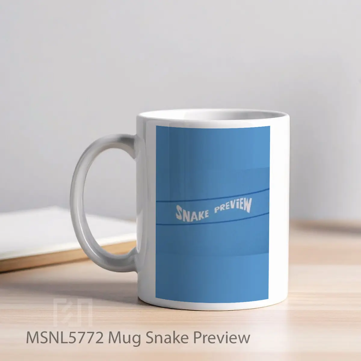 Mug Snake Preview Gelas Keramik Tema Film MSNL5772 - Tampak Kiri