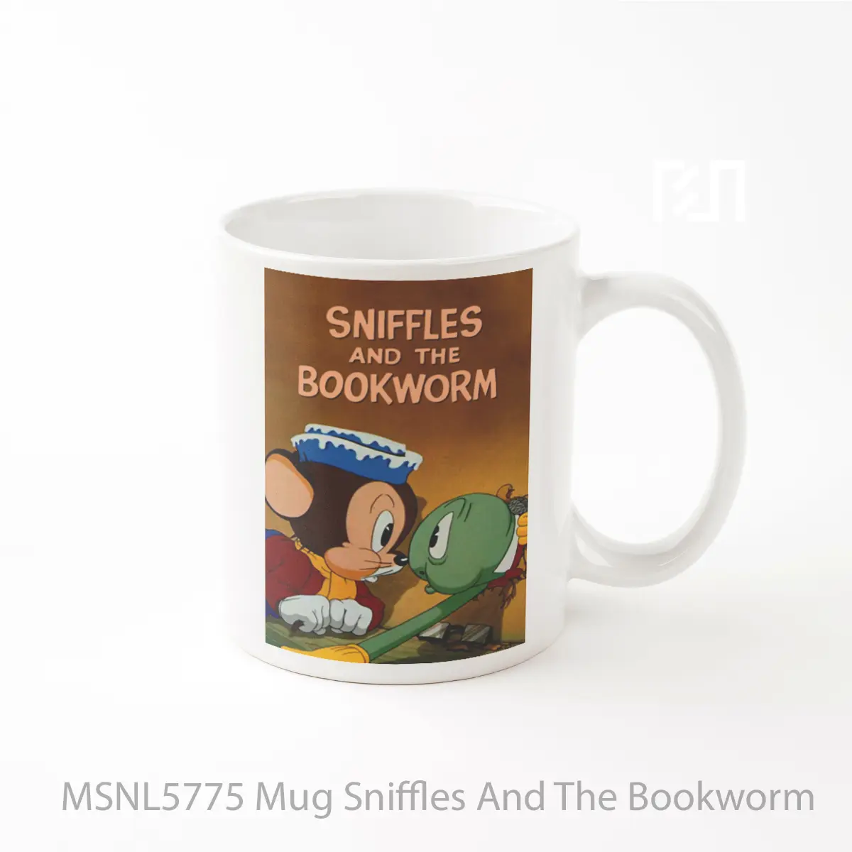 Mug Sniffles And The Bookworm Gelas Keramik Tema Film MSNL5775