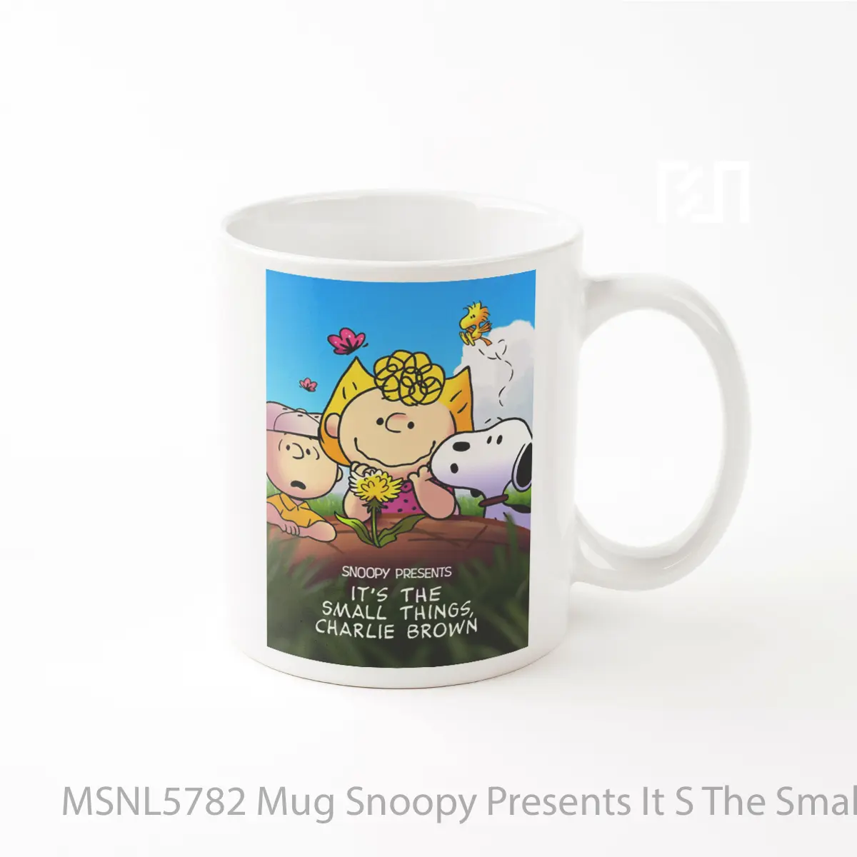 Mug Snoopy Presents It S The Small Things Charlie Brown Gelas Keramik Tema Film MSNL5782