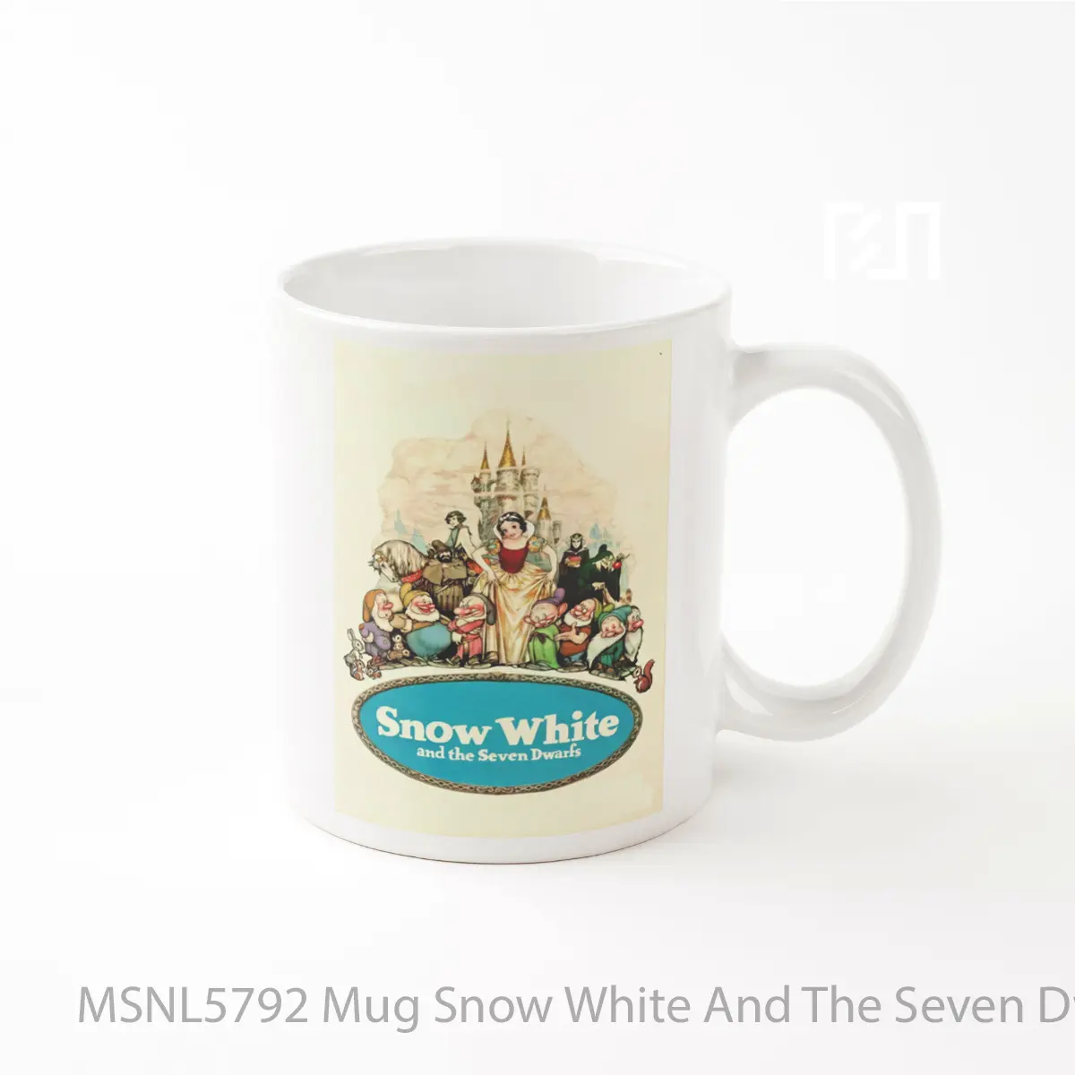 Mug Snow White And The Seven Dwarfs Gelas Keramik Tema Film MSNL5792