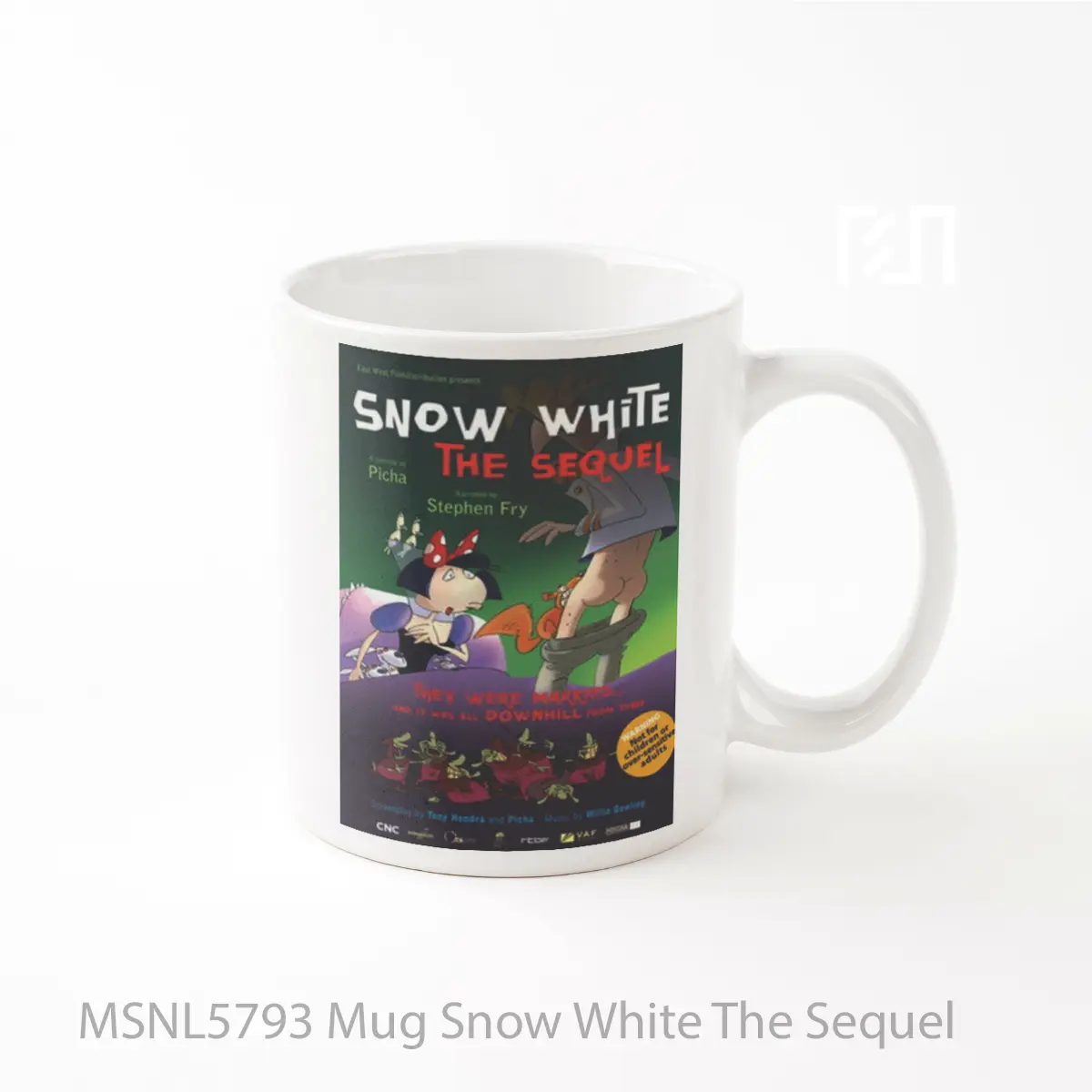 Mug Snow White The Sequel Gelas Keramik Tema Film MSNL5793
