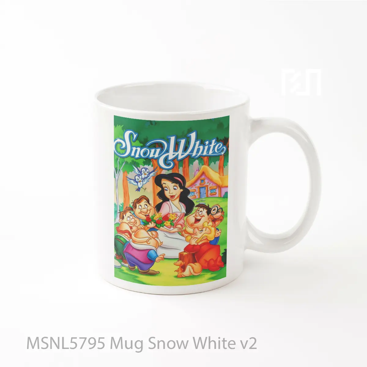 Mug Snow White V2 Gelas Keramik Tema Film MSNL5795