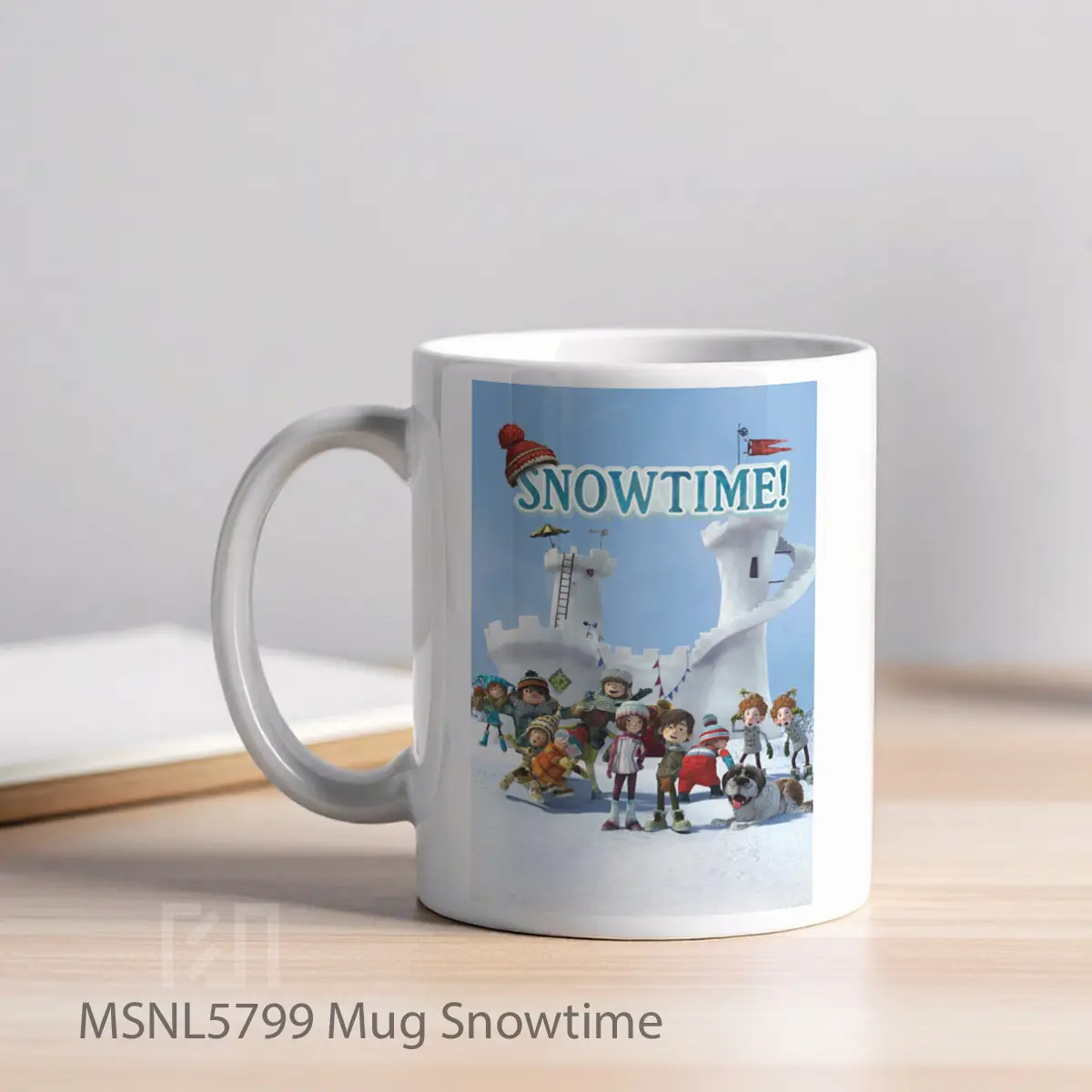 Mug Snowtime Gelas Keramik Tema Film MSNL5799 - Tampak Kiri