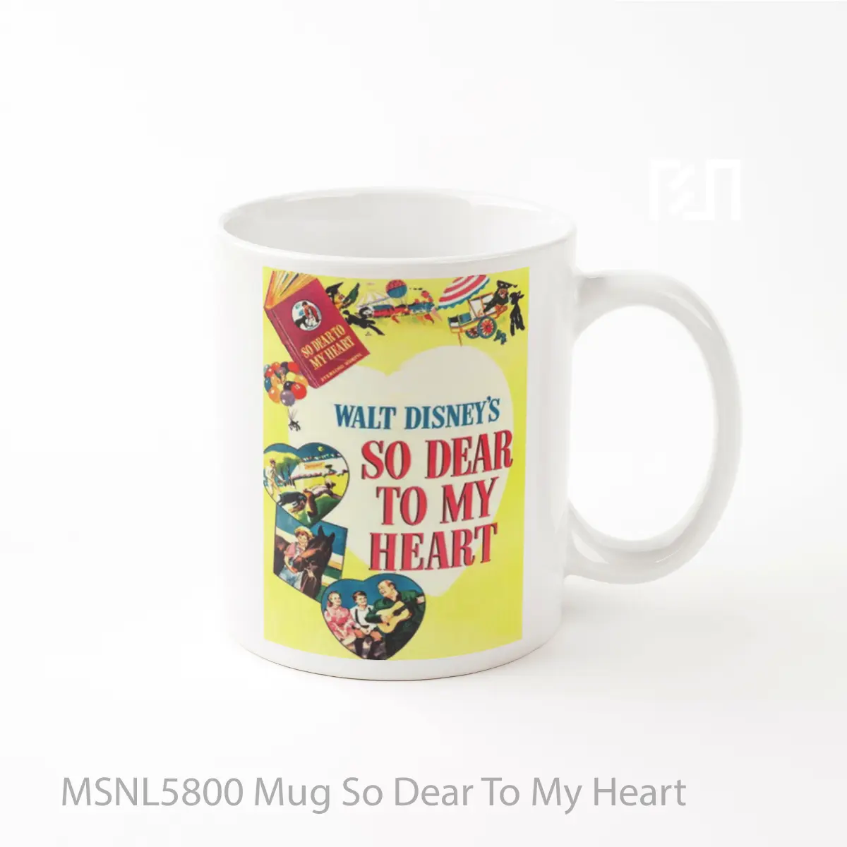 Mug So Dear To My Heart Gelas Keramik Tema Film MSNL5800