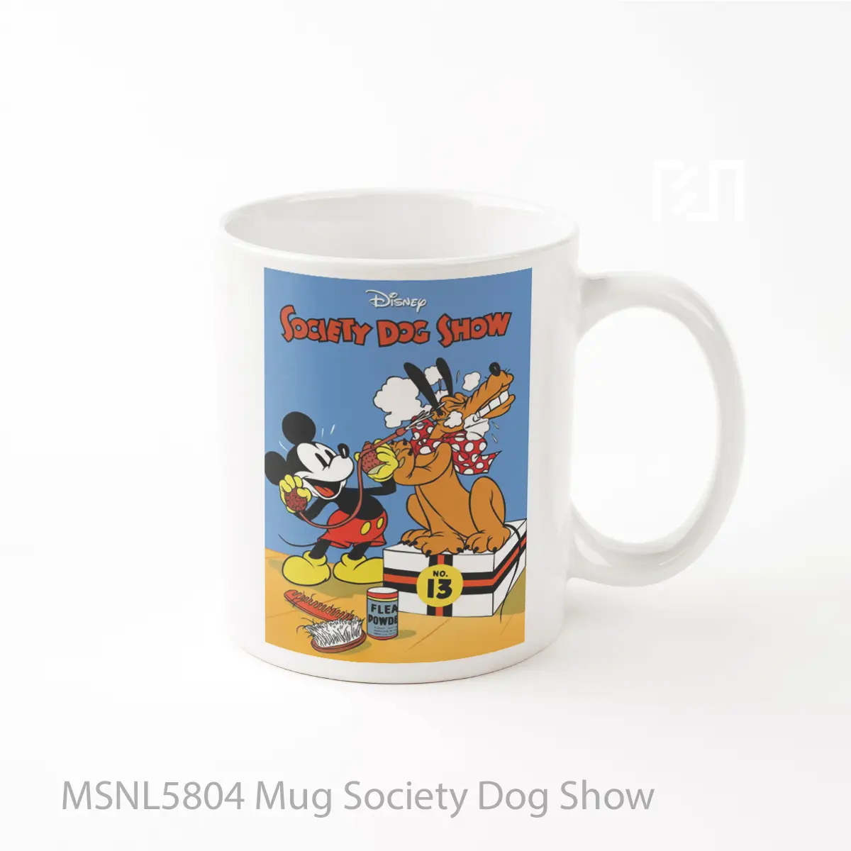 Mug Society Dog Show Gelas Keramik Tema Film MSNL5804