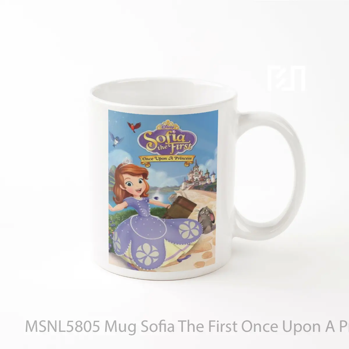 Mug Sofia The First Once Upon A Princess Gelas Keramik Tema Film MSNL5805