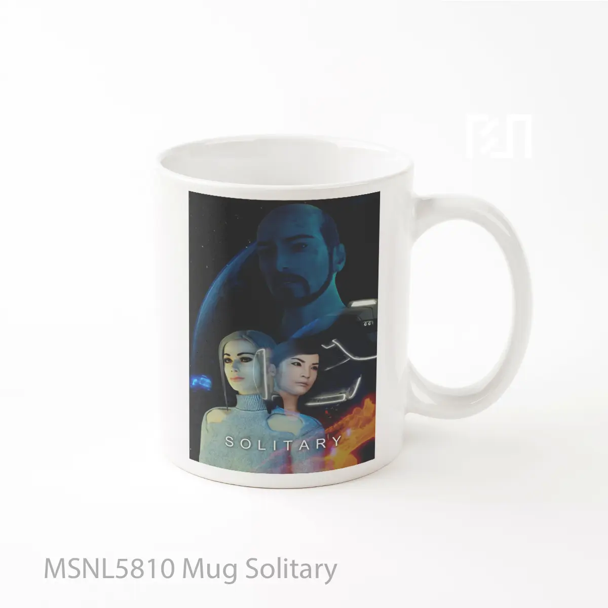 Mug Solitary Gelas Keramik Tema Film MSNL5810