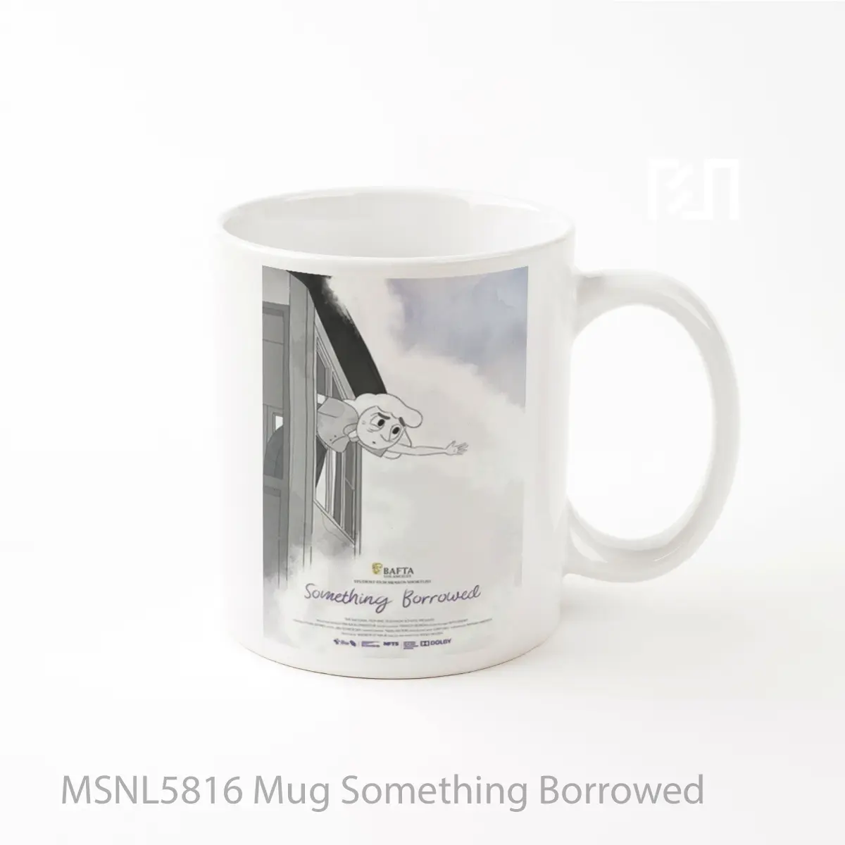 Mug Something Borrowed Gelas Keramik Tema Film MSNL5816