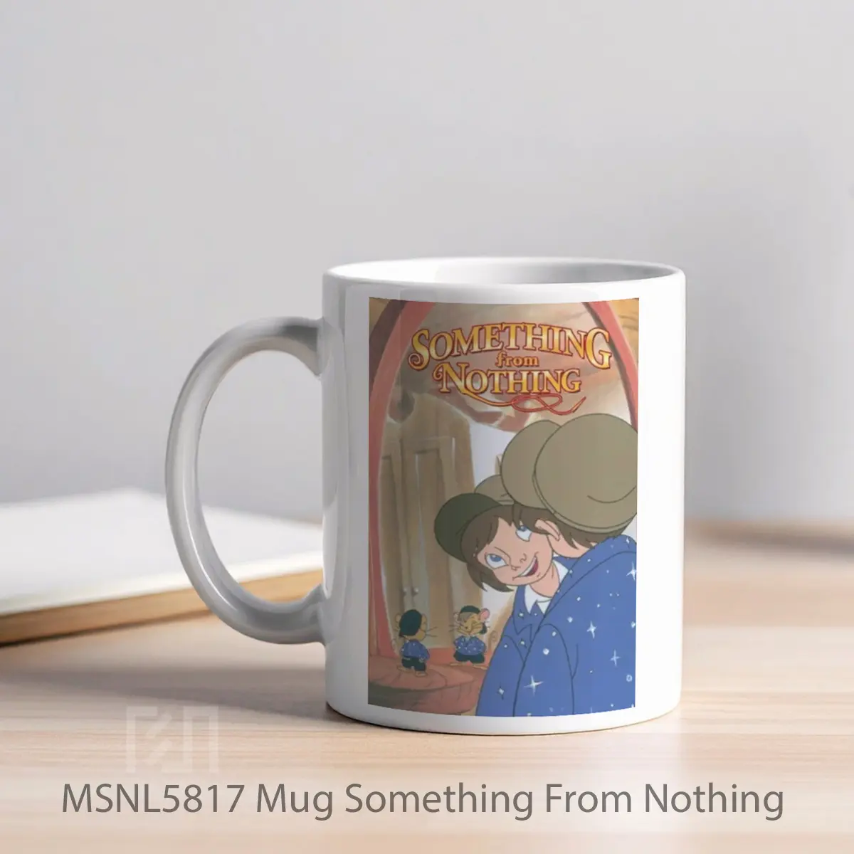 Mug Something From Nothing Gelas Keramik Tema Film MSNL5817 - Tampak Kiri