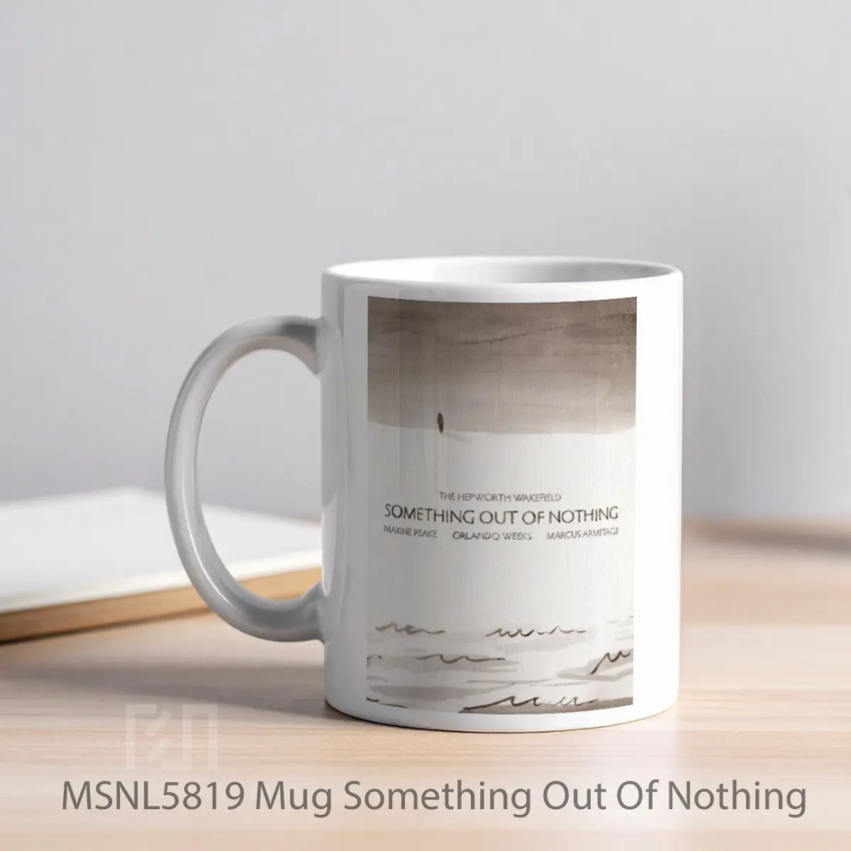 Mug Something Out Of Nothing Gelas Keramik Tema Film MSNL5819 - Tampak Kiri