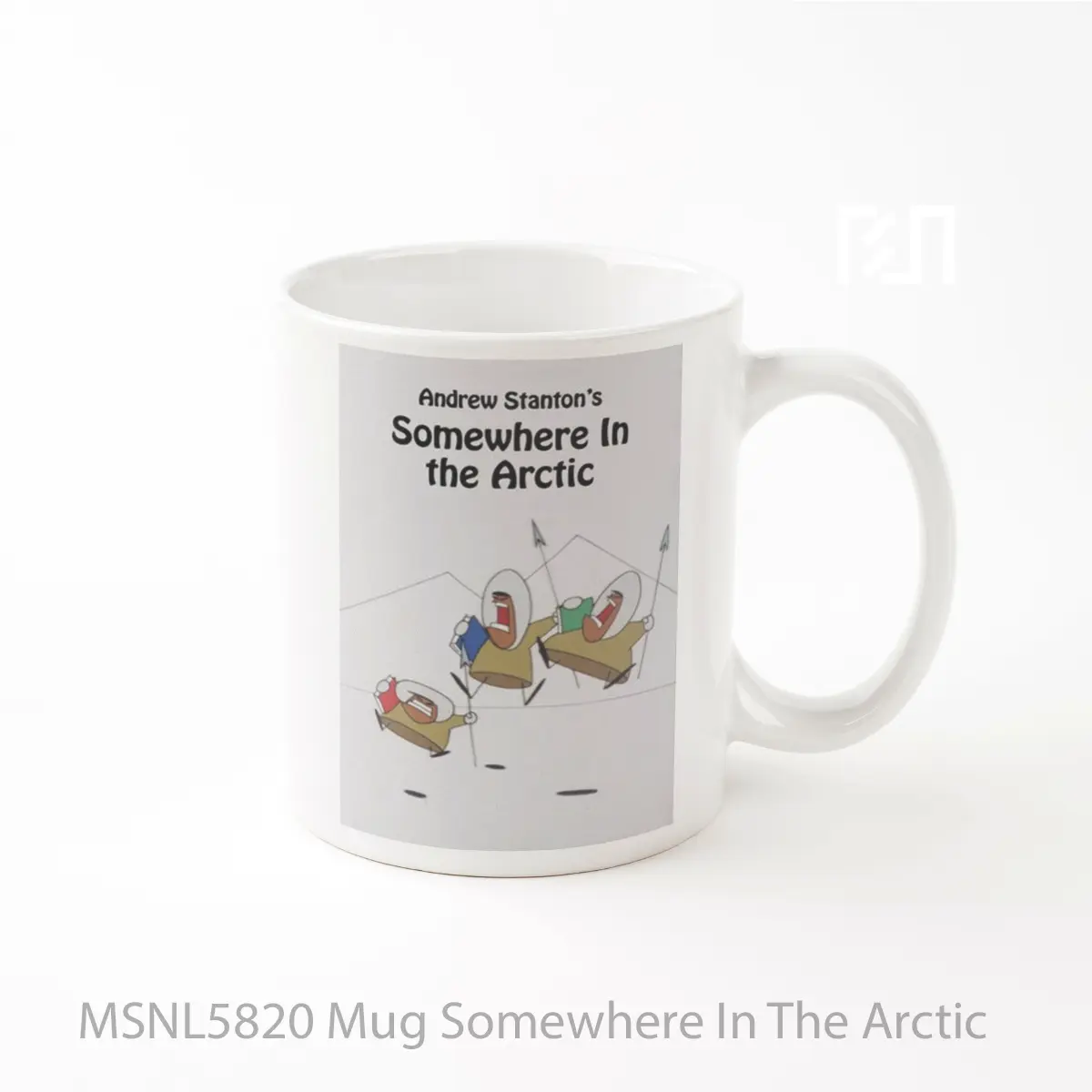 Mug Somewhere In The Arctic Gelas Keramik Tema Film MSNL5820