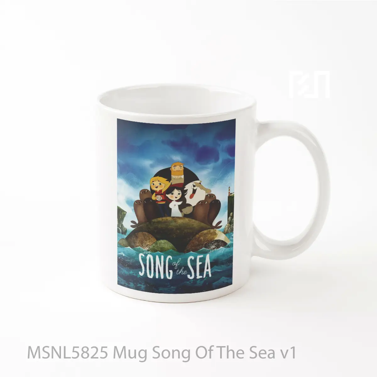 Mug Song Of The Sea V1 Gelas Keramik Tema Film MSNL5825