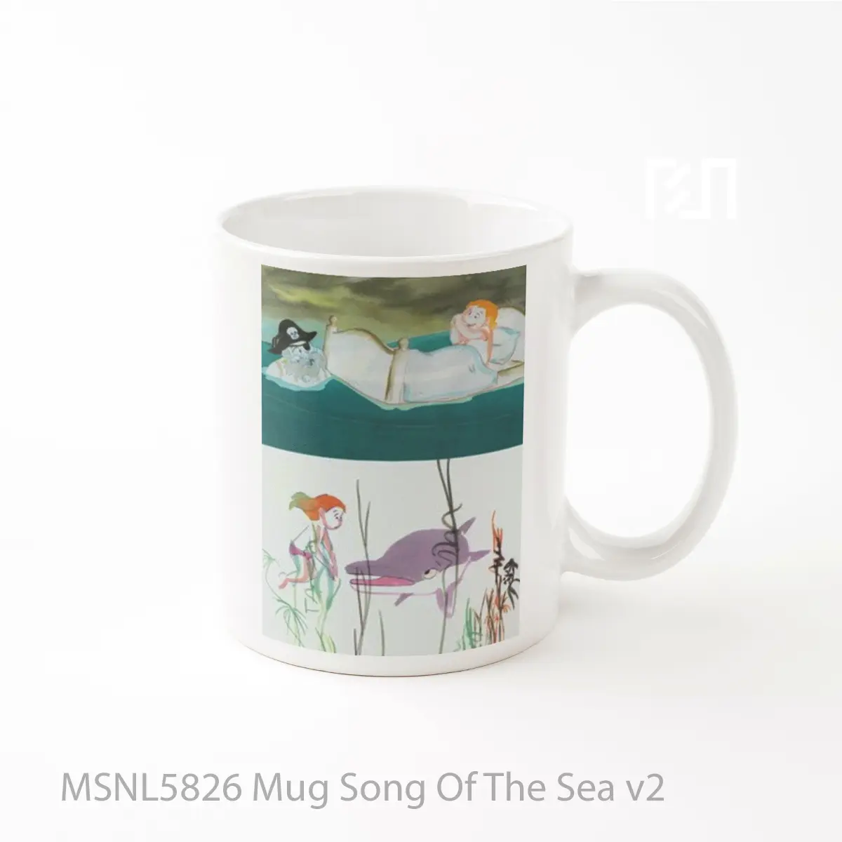 Mug Keramik Premium SNI - Mug Song Of The Sea V2 Gelas Keramik Tema Film MSNL5826