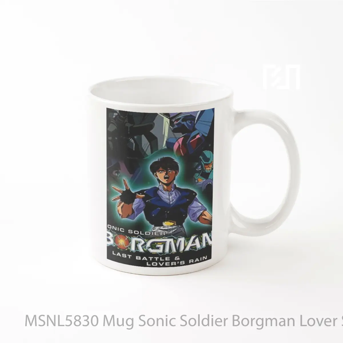 Mug Sonic Soldier Borgman Lover S Rain Gelas Keramik Tema Film MSNL5830
