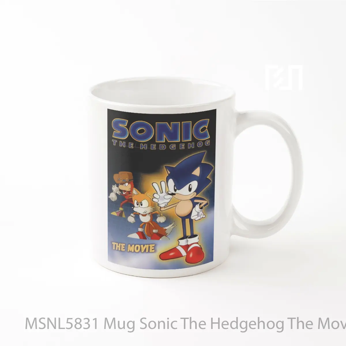 Mug Sonic The Hedgehog The Movie Gelas Keramik Tema Film MSNL5831
