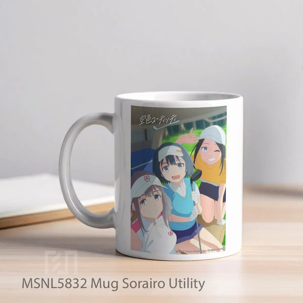 Mug Sorairo Utility Gelas Keramik Tema Film MSNL5832 - Tampak Kiri