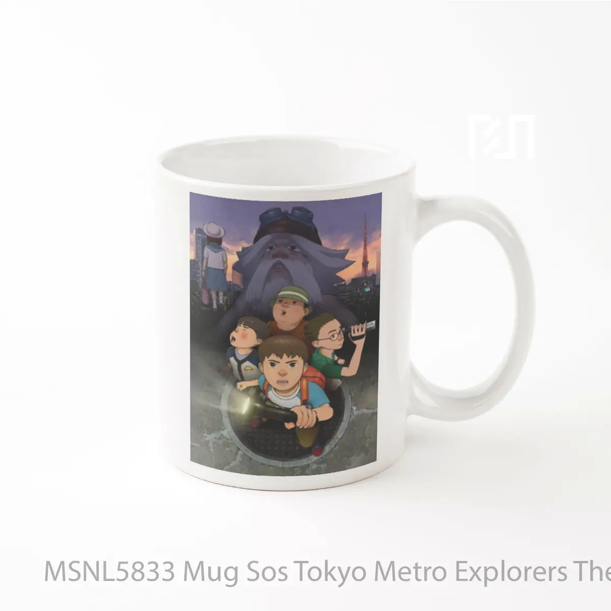 Mug Sos Tokyo Metro Explorers The Next Gelas Keramik Tema Film MSNL5833